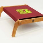 Deichbremse Dunkelrot/Neon-Grün