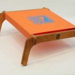 Deichbremse Orange/Licht-Blau