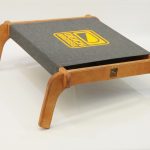 Deichbremse Schwarz-Melange/Neon-Orange