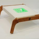 Deichbremse Weiß/Neon-Grün