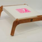 Deichbremse Weiß/Neon-Pink